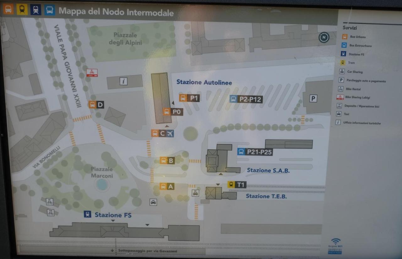 Nxt Station Deluxe Apartment Bergamo Zewnętrze zdjęcie